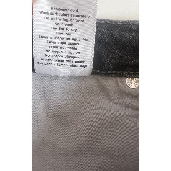 Judy Blue Skinny Fit Jeans 13/31 Hi Rise Distressed Hem Tapered Gray JB88792-GRY - Picture 11 of 13